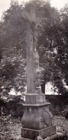 bei Dahn. Kruzifix, Sandstein 1787