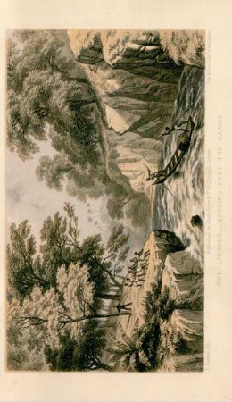 The Limbang - Hauling past the rapids