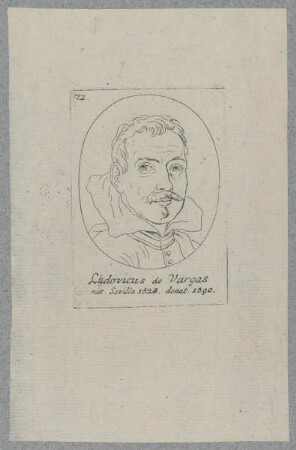 Bildnis des Ludovicus de Vargas