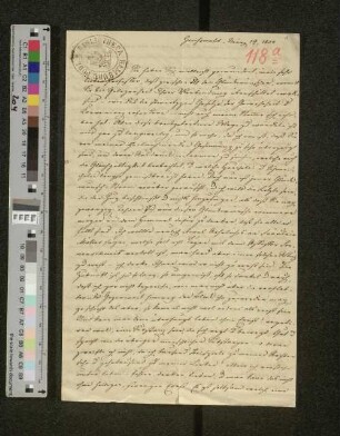 Brief an Unbekannt