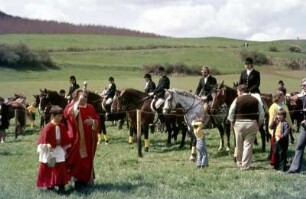 Pferdesegnung beim Georgsritt