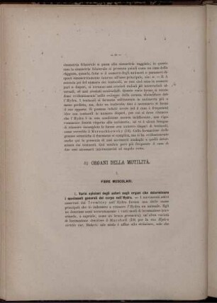 B). Organi Della Motilità.
