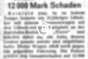 Einmal Parken mit 12000 [Name maskiert]