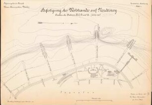 Befestigung des Weststrandes, Norderney: Ausbau der Buhnen B, C, D, E: Lageplan 1:2000