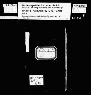 Reservisten 1907-1914