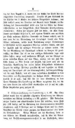 Lehrerconferenz in Landsberg a. d. W