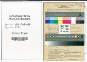 Entnazifizierung Eugen Limbach , geb. 09.06.1898 (Chorsaenger)