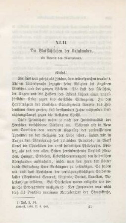 641-671 Die Blutfläschchen der Katakomben, ein Beweis des Martyriums : Schluß