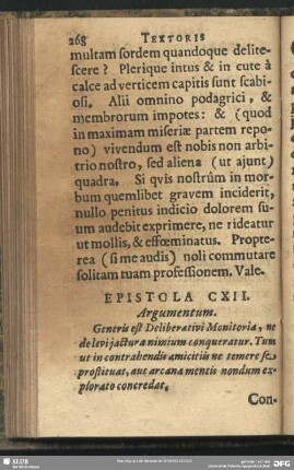 Epistola CXII.
