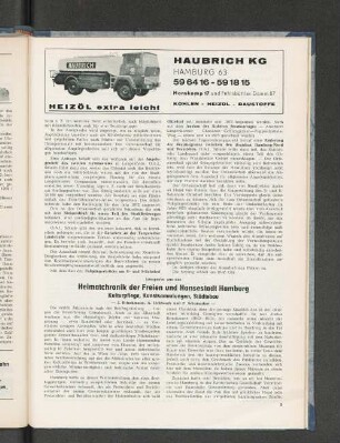 Leseprobe Heimatchronik der Freien und Hansestadt Hamburg