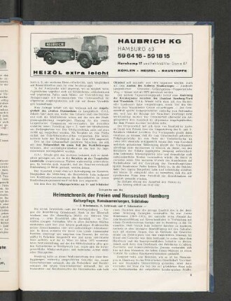 Leseprobe Heimatchronik der Freien und Hansestadt Hamburg