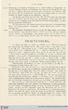 ⟦Trautenberg⟧