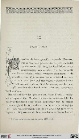 IX. Frans Floris
