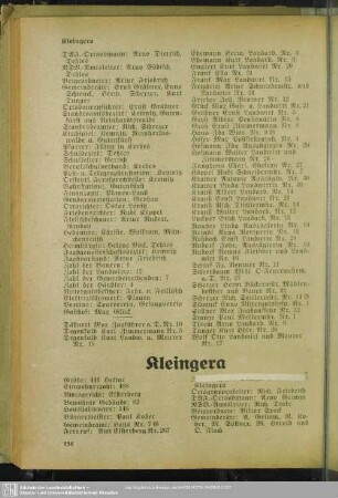 Kleingera