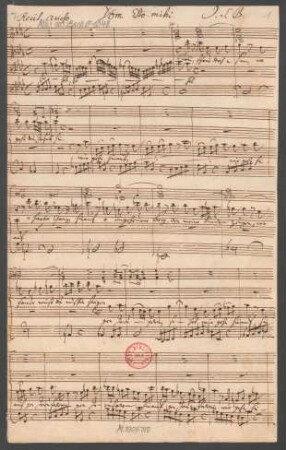 Sehet wir gehen hinauf gen Jerusalem; V (4), Coro, orch; BWV 159; BC A 50