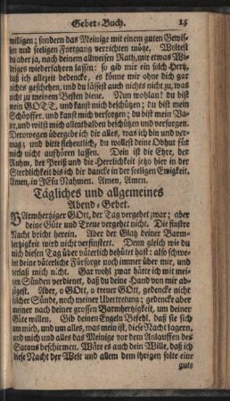[Gebetbuch]