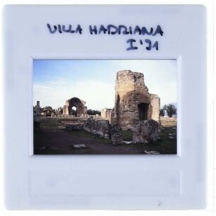 Tivoli, Villa Adriana : Piazza d'Oro