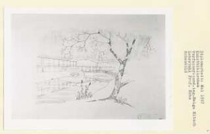 Kunstbibliothek, Berlin-Tiergarten (Diplomarbeit bei Karl Wilhelm Ochs): Perspektivische Ansicht