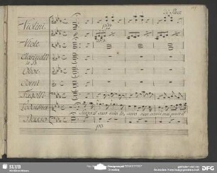 Einlage Aria (Ferdinando Paër): "Senza il caro mio tesoro"