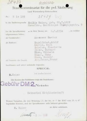 Maier, Emilie