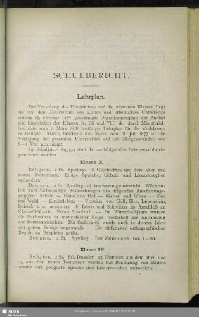 Lehrplan