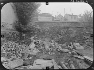 Plauen. Reste der Stadtmauer (am Obergraben)