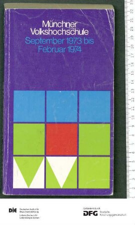 Programm 2. Semester 1973/1974