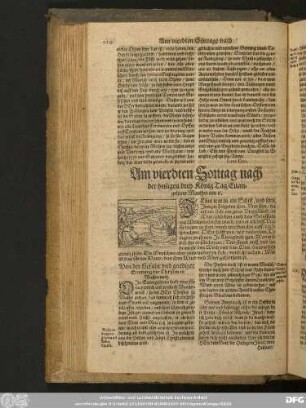 Am vierdten Sontag nach der heiligen drey König Tag/ Evangelium Matthei am 8.