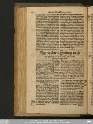 Am vierdten Sontag nach der heiligen drey König Tag/ Evangelium Matthei am 8.