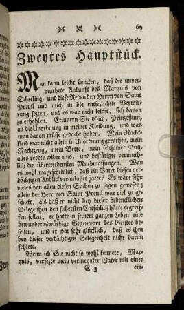 Zweytes Hauptstück.
