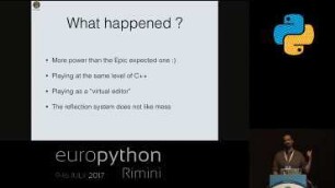 AAA Games with Unreal Engine 4 and Python