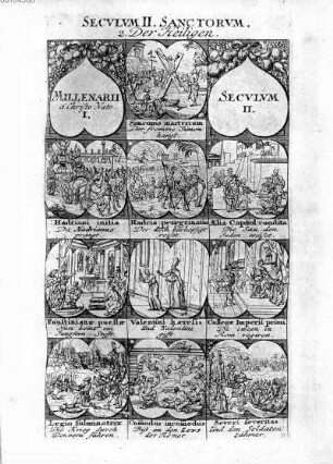 Secvlvm II. Sanctorvm. 2. Der Heiligen