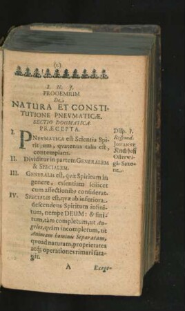 Prooemium De Natura Et Constitutione Pneumaticae.