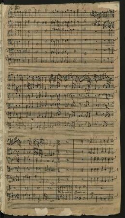 Misericordias Domini; S, orch, bc