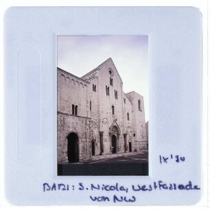 Bari, S. Nicola : Westfassade