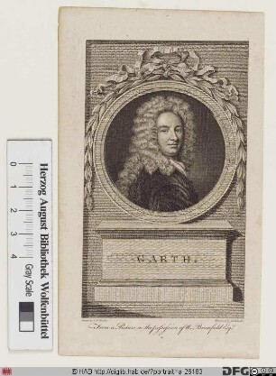 Bildnis Sir Samuel Garth