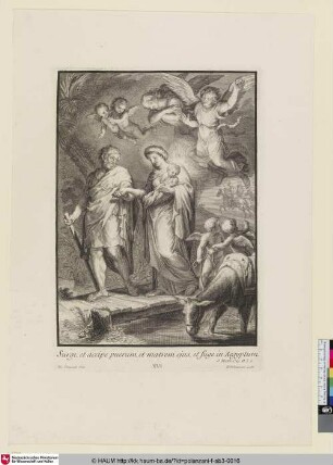 Surge, et accipe puerum, et matrem ejus, et fuge in Aegyptum