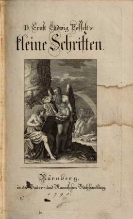 D. Ernst Ludwig Posselt's kleine Schriften
