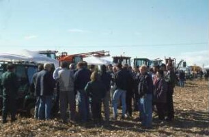 Fotografie: Precision Farming, Sensortechnik, Maschinenvorführung