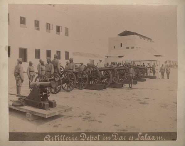 Artillery depot in Dar es Salaam