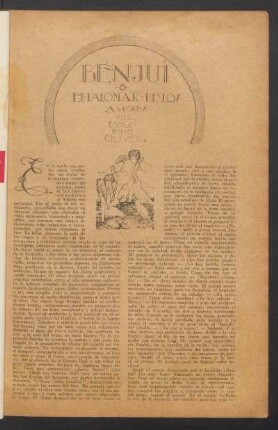 Benjuí o el palomar de los amores : Ilustró Monti