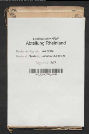 Regierer zu Horst gegen Major Larcher und Genossen wegen geforderter rückständiger Zinsen