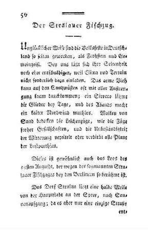 Der Stralauer Fischzug