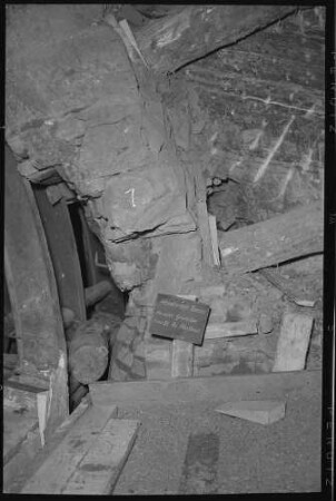 Weinsberg, Bf, Weinsberger Tunnel, Ansicht Gewölbe Zone 58 in Richtung Heilbronn