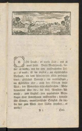 3-14, Gott sprach, es werde Licht, und es ward Licht. Dieser ...