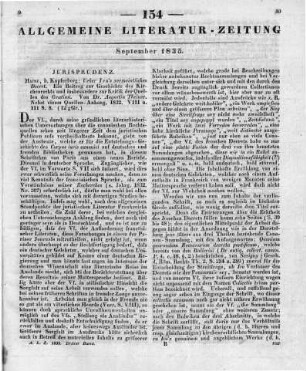 Theiner, A.: Über Ivos vermeintliches Decret. Ein Beitrag zur Geschichte des Kirchenrechts und ins Besondere zur Critik der Quellen des Gratian. Nebst einem Quellenanhang. Mainz: Kupferberg 1832