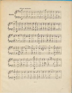 Missa vocalis in A : in honorem sancti Vigilii ; für Sopran, Alt, Tenor u. Bass nebst 1 Directionsstimme, welche in Ermangelung e. gutbesetzten Sängerchors als Orgelstimme benützt werden kann ; op. 53
