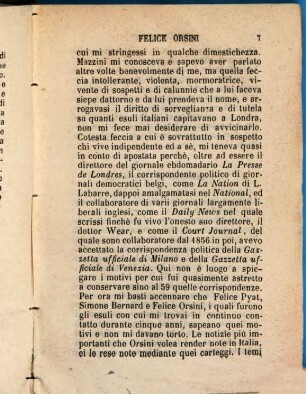 Felice Orsini