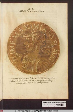 Marcus Aurelius Valerius Maximianus.