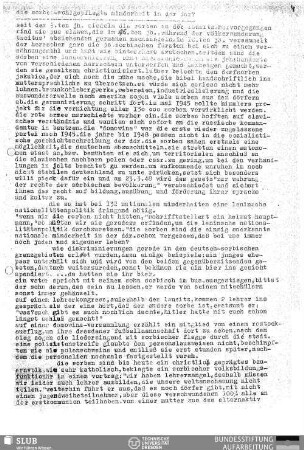 Die Sorben : wohlgepflegte Minderheit in der DDR?